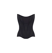 Milla Women's Chic low-waist black fitted corset