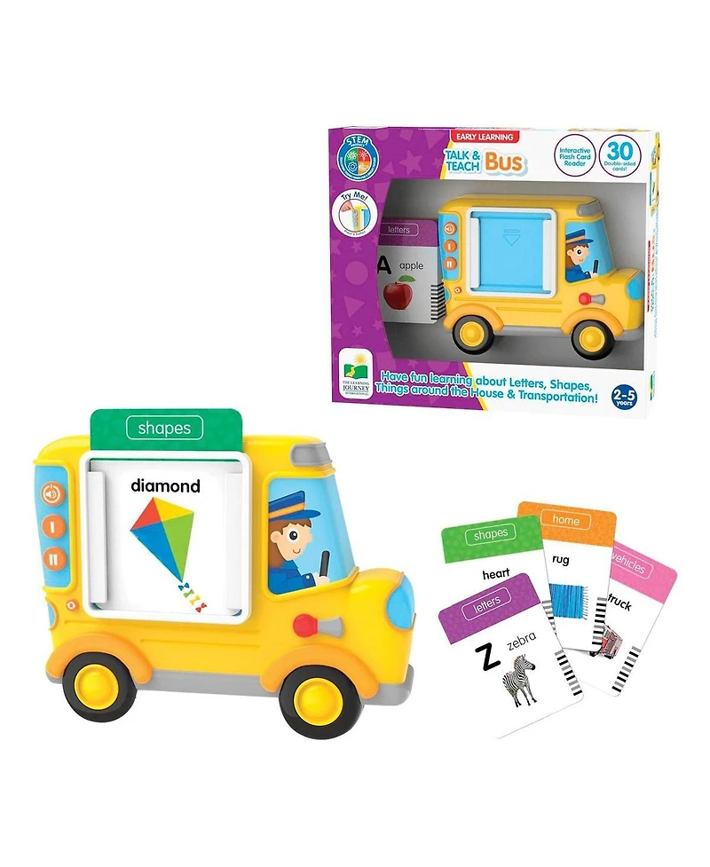 University Games Bus & Barnyard Talk & Teach Bundle