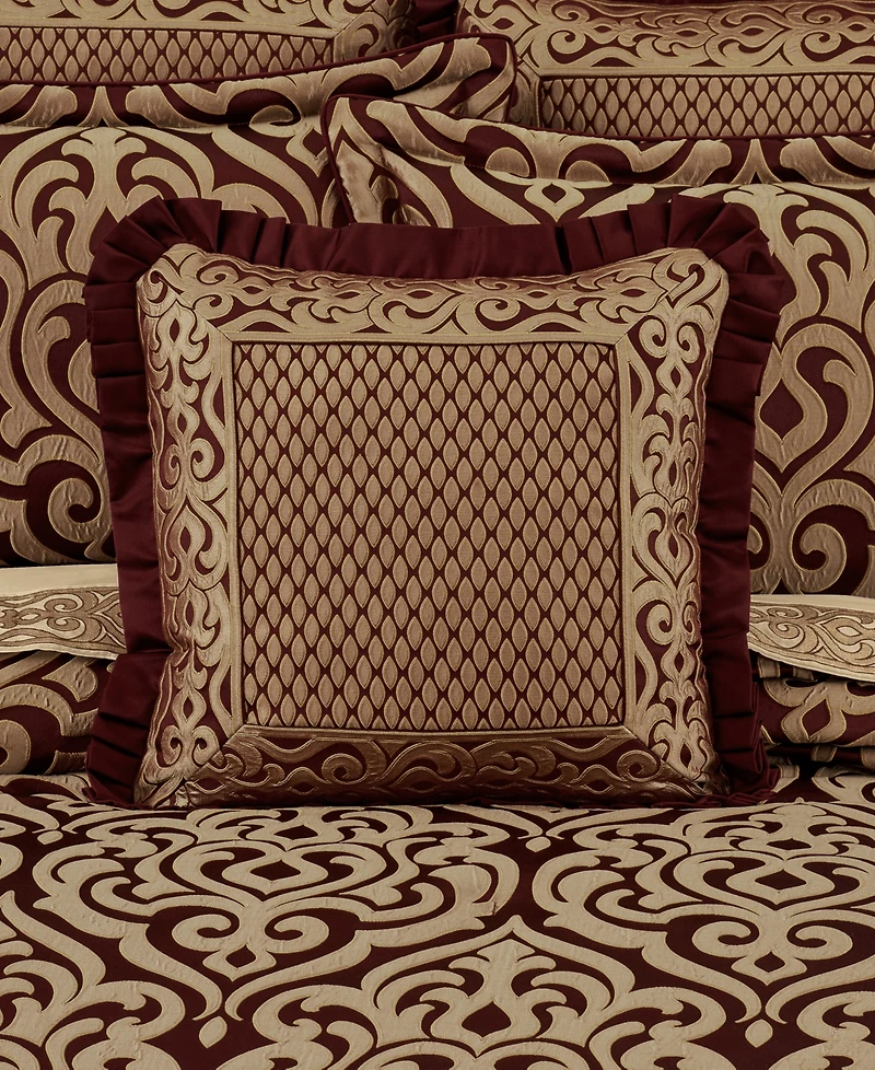 J Queen New York Renzo Embellished Decorative Pillow, 20" x 20"