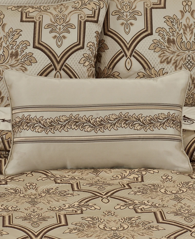 J Queen New York Gold Coast Boudoir Decorative Pillow, 14" x 21"