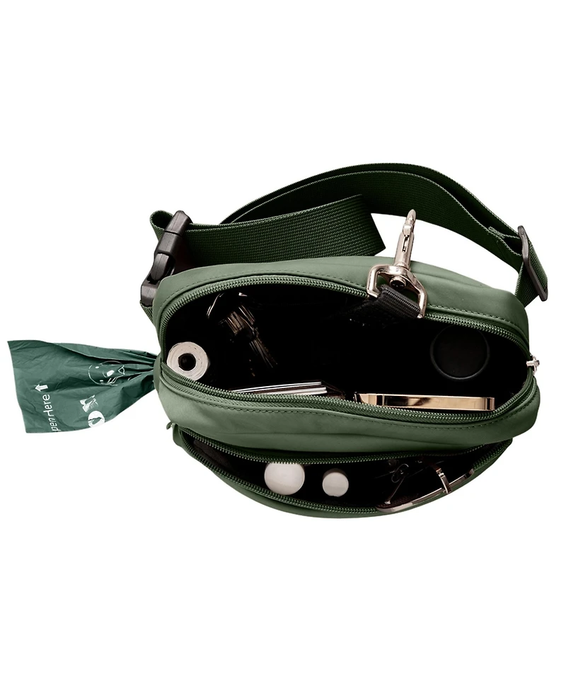 3-in-1 Crossbody Dog Walk Bag with Matching Planet-Safe Poop Bags