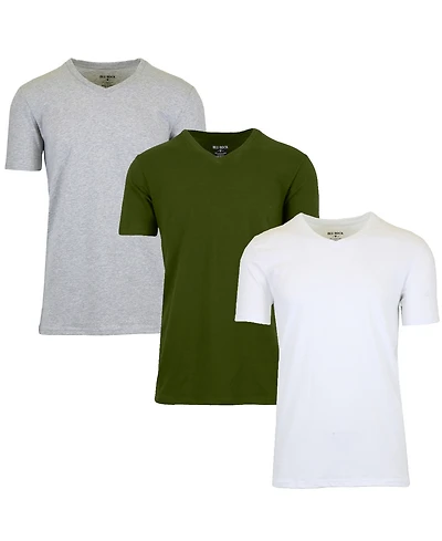 Galaxy by Harvic Men's -Pack Short Sleeve Stretch T-Shirt