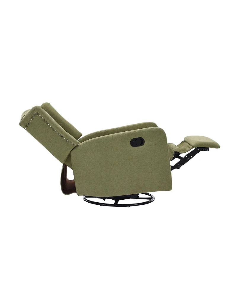 Streamdale Cozy Rocking Recliner Chair with 360 Swivel