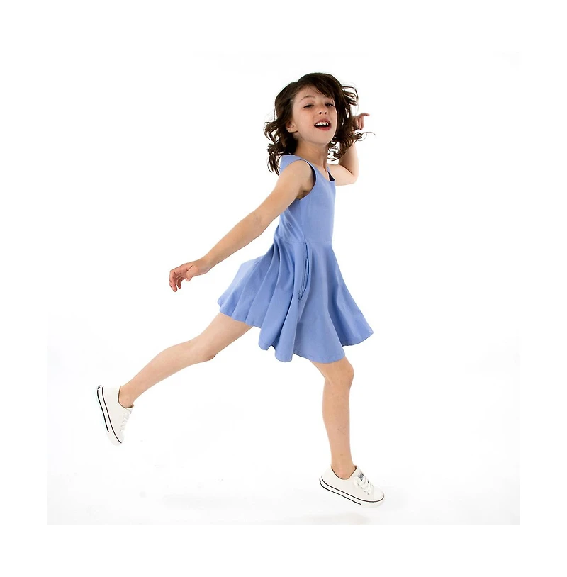 Mightly Girls Fair Trade Organic Cotton Sleeveless Twirl Dress