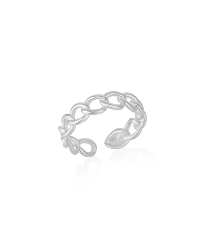 Spero London Sterling Silver Chain Ring