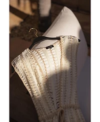 Jluxlabel Women's Marcelle Crochet Maxi Dress