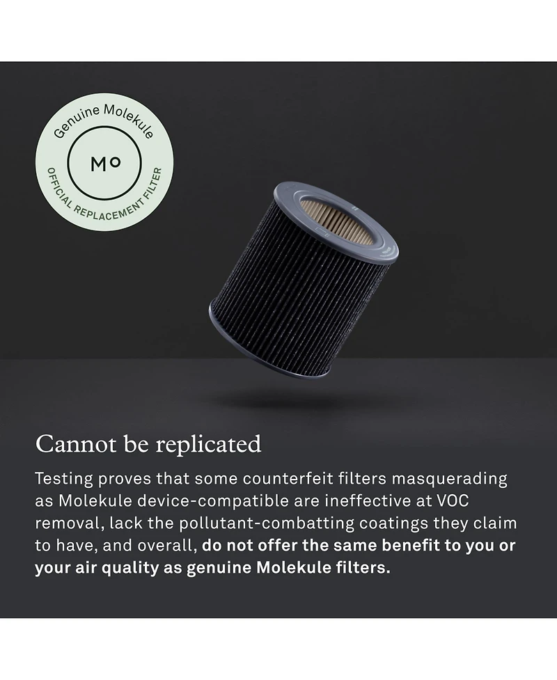 Molekule Peco-hepa Tri-Powered Filter for Air Mini and Air Mini