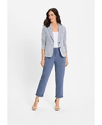 Olsen Women's Seersucker Blazer