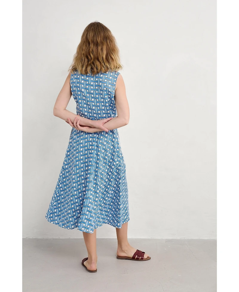 Seasalt Cornwall Women's Sleeveless Carved Wood Dress