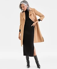 Charter Club Women's 100% Cashmere Turtleneck Midi Sweater Dress, Macy's Exclusive