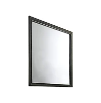 Kings Brand Furniture Oceana Gray Wood 7-Drawer Dresser with Mirror