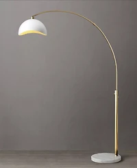 Nova of California 92" Metal Luna Bella Arc Floor Lamp