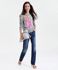 Charter Club Women's 100% Cashmere Le Vibe Chunky Crewneck Sweater, Macy's Exclusive