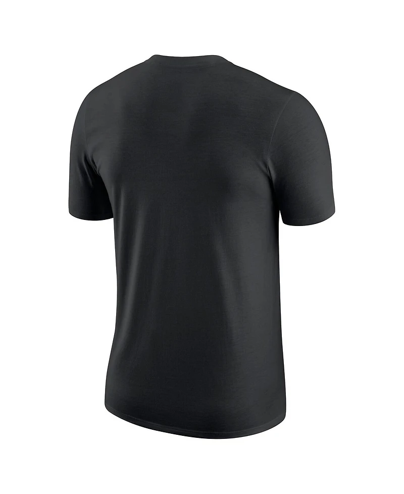 Nike Men's Black Los Angeles Sparks On-Court Legend Essential Practice Performance T-Shirt