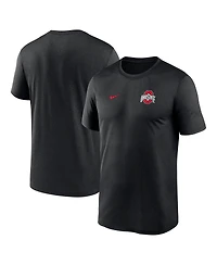 Nike Men's Ohio State Buckeyes 2025 Sideline Small Logo Legend Performance T-Shirt