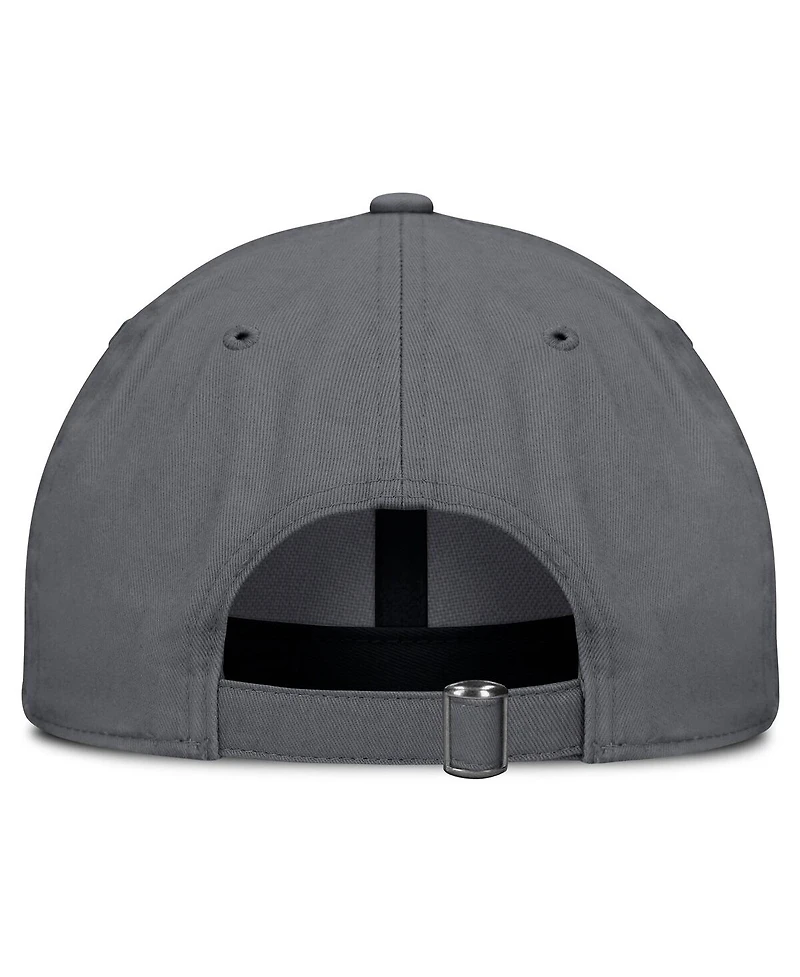 Fanatics Men's Charcoal Minnesota Wild Washed Adjustable Hat