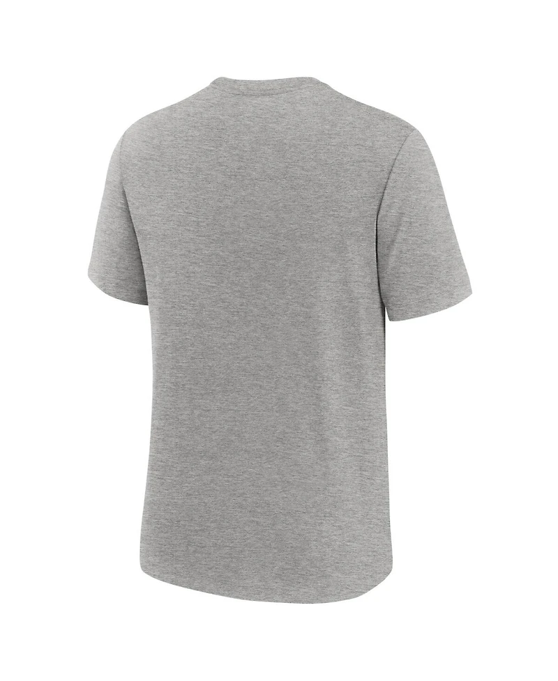 Nike Men's Heather Charcoal Colorado Rockies 2025 City Connect Tri-Blend T-Shirt