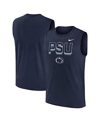 Nike Men's Navy Penn State Nittany Lions Primetime Tricode Legend Performance Tank Top