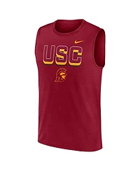 Nike Men's Cardinal Usc Trojans Primetime Tricode Legend Performance Tank Top