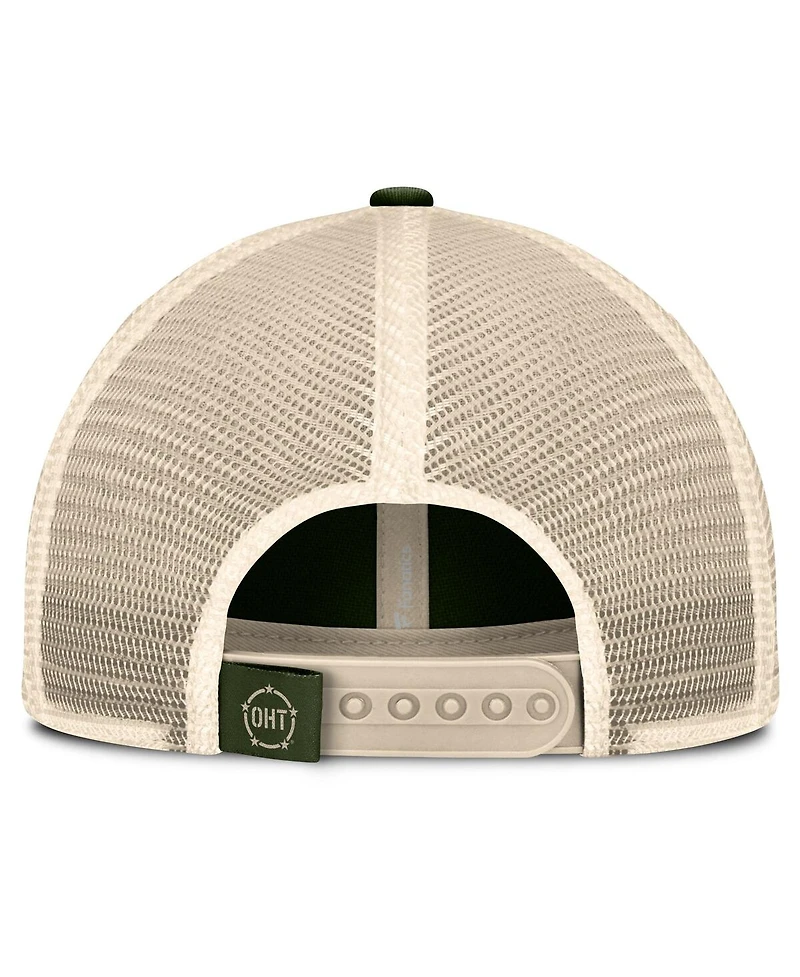 Fanatics Men's Olive Virginia Tech Hokies Oht Military Appreciation Frontier Trucker Adjustable Hat