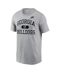 Nike Men's Heather Charcoal Georgia Bulldogs Legacy Alma Mater T-Shirt