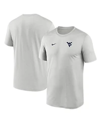 Nike Men's Gray West Virginia Mountaineers 2025 Sideline Small Logo Legend Performance T-Shirt
