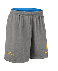 Nike Men's Powder Blue Los Angeles Chargers Sideline Reversible Performance Shorts