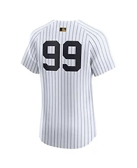 Nike Men's Aaron Judge White New York Yankees Home Elite Player Jersey