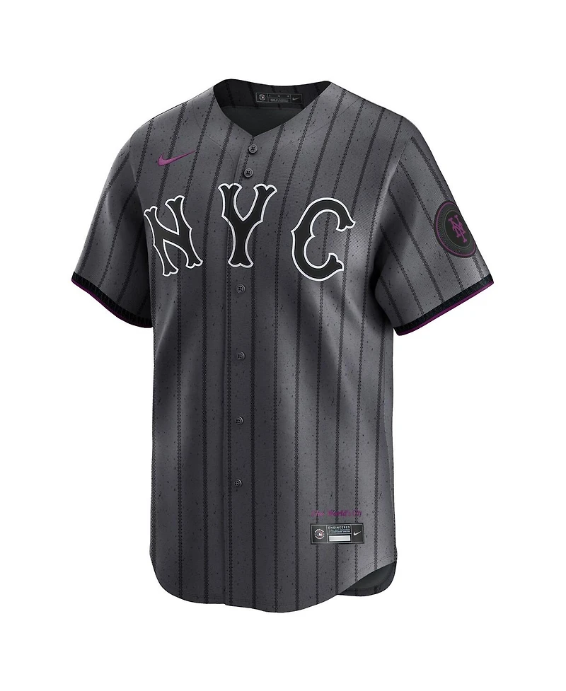 Nike Men's Juan Soto Gray New York Mets City Connect Limited Jersey