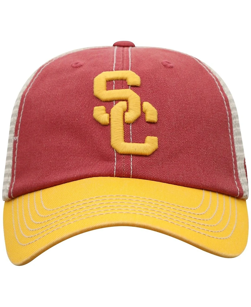Top of the World Men's Cardinal Usc Trojans Off Road Adjustable Trucker Hat