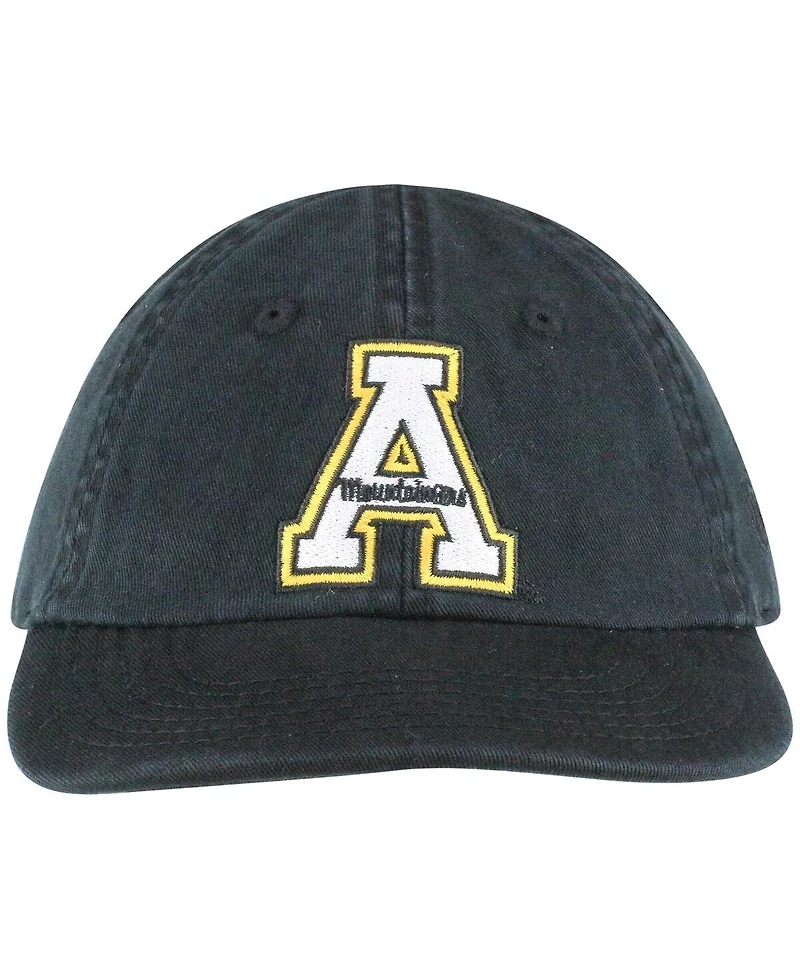 Top of the World Infant Black Appalachian State Mountaineers Mini Me Flex Hat