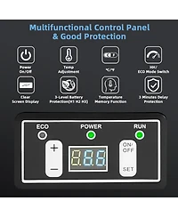 68 Quart Car Refrigerator with Compressor for Dc 12/24V and Ac 100-240V