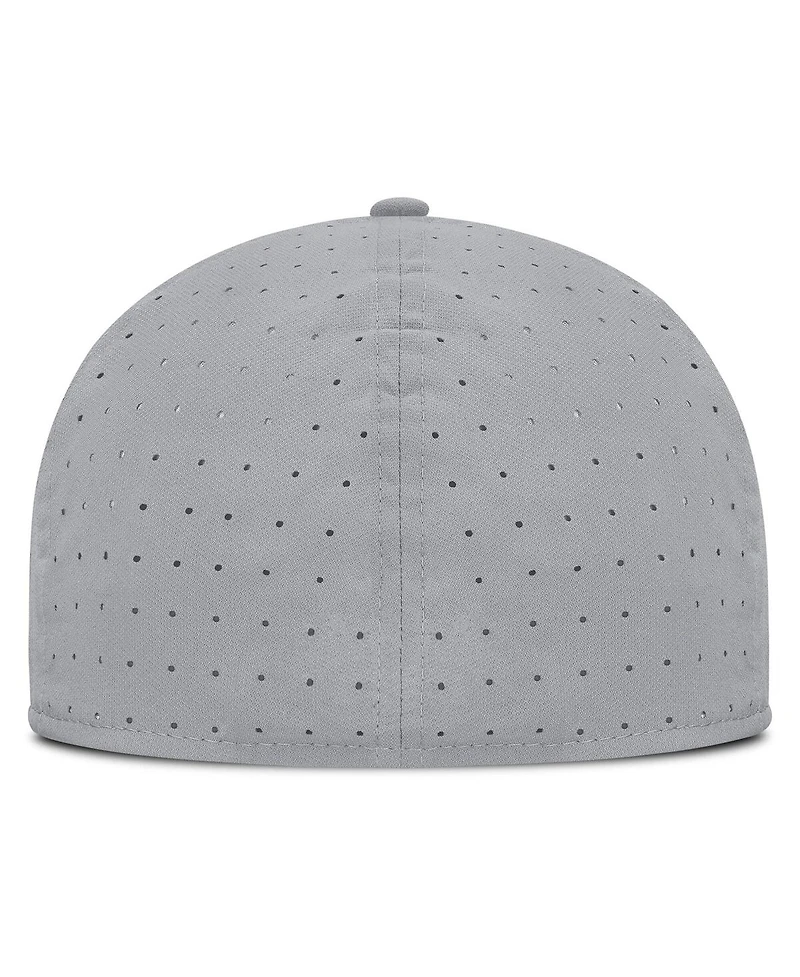 Nike Men's Gray Los Angeles Angels True Performance Fitted Hat