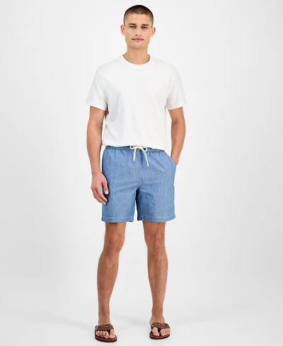 Tommy Hilfiger Men's Mercer Chambray 7" Shorts