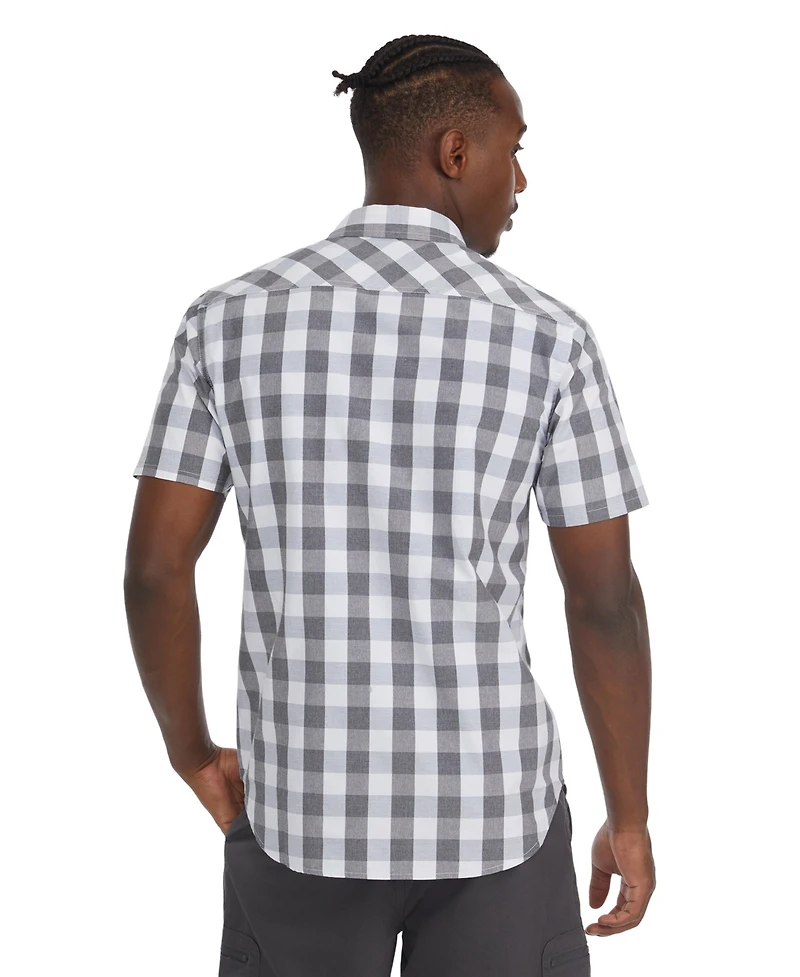 Ecko Unltd Men's Work N Work Short Sleeve Woven Shirt