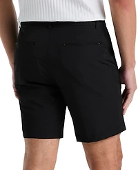 Perry Ellis Men's Solid Stretch 8" Tech Shorts