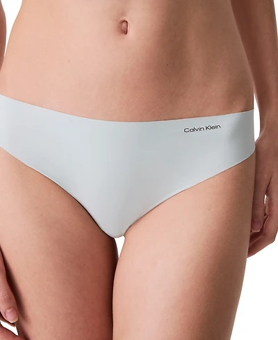 Calvin Klein Women's Invisibles Microfiber Stretch Thong Underwear D3428