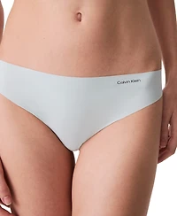 Calvin Klein Women's Invisibles Microfiber Stretch Thong Underwear D3428