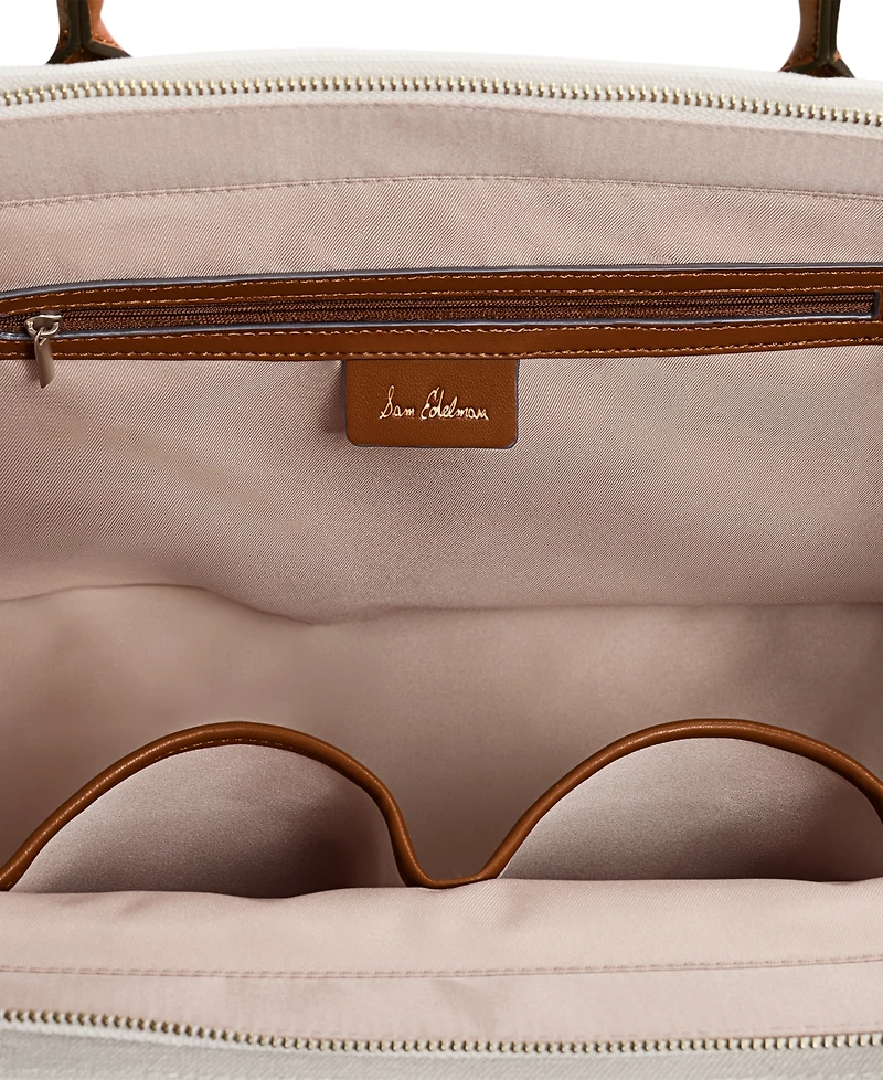 Sam Edelman Cooper Extra Large Logo Canvas Tote