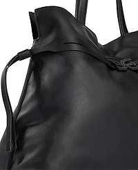 Sam Edelman Poppy Extra Large Leather Drawstring Tote