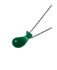 Fudai — Green Jade Stone Pendant Necklace