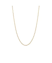 Spero London Rectangular Link Chain Sterling Silver Necklace