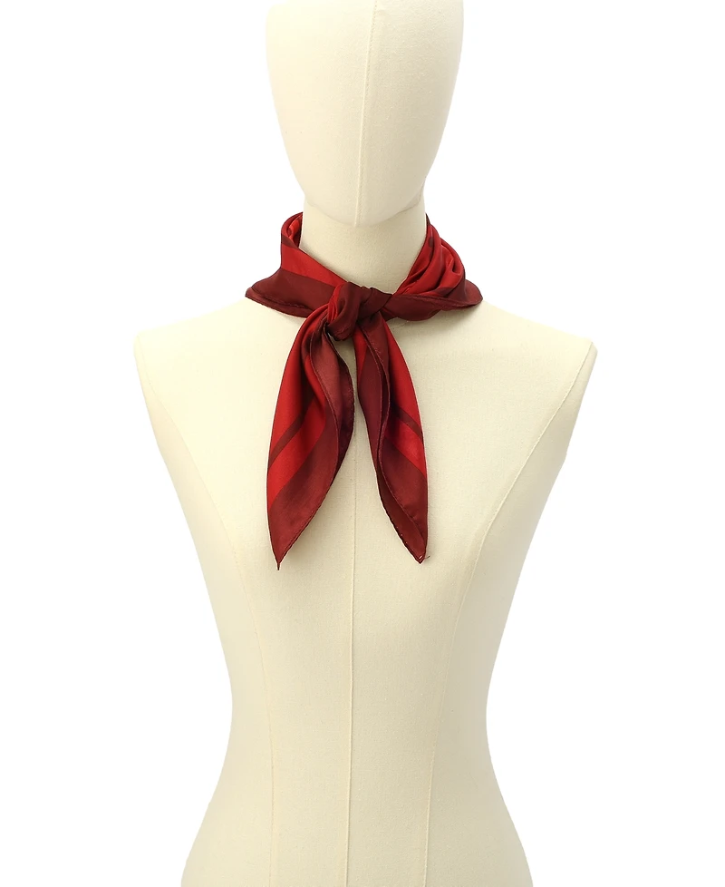 Coach Women's Script Snake Printed Bandana Scarf