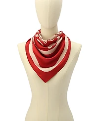 Coach Women's Valentine's Day Pegasus Print Silk Square Scarf