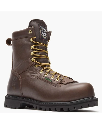 Georgia Boot Lace-to-Toe Steel Toe Waterproof Work