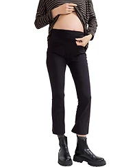 Hatch Collection Maternity The Ultimate Over the Bump Crop Flare Legging