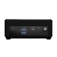 Msi Cubi N Adl S-055BUS Mini Barebone Desktop Computer, Intel Celeron N100 1.8GHz, Ram, Storage and Os Not Included, Black