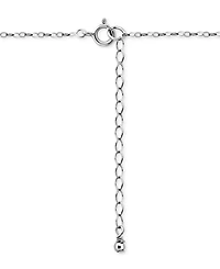 Giani Bernini Cubic Zirconia Collar Necklace, 16" + 2" extender, Exclusively at Macy's