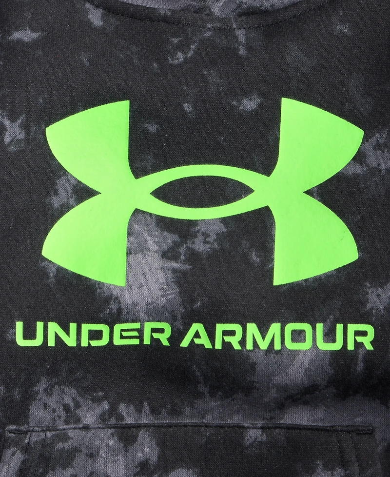 Under Armour Toddler & Little Boys Rival Printed Fleece Hoodie Jogger Pants, 2 Piece Set