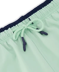 Sunset x Vine Men's Solid Woven Swim Trunks